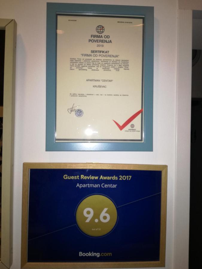 Apartman Centar Kruševac Buitenkant foto